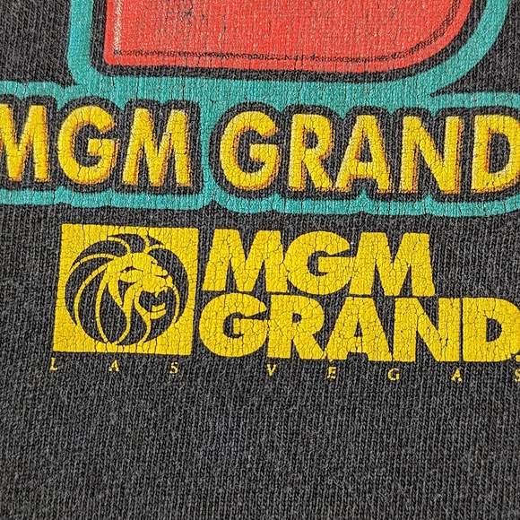 SELDON VS TYSON w/Original (Cancelled) Fight Date of July 13, 1996 RARE XL - Picture 10 of 15